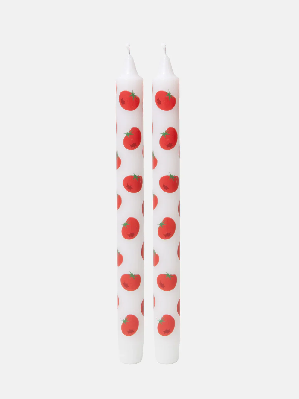 DOIY Taper Candle Set of 2 Dolce Vita Tomato - Image 2