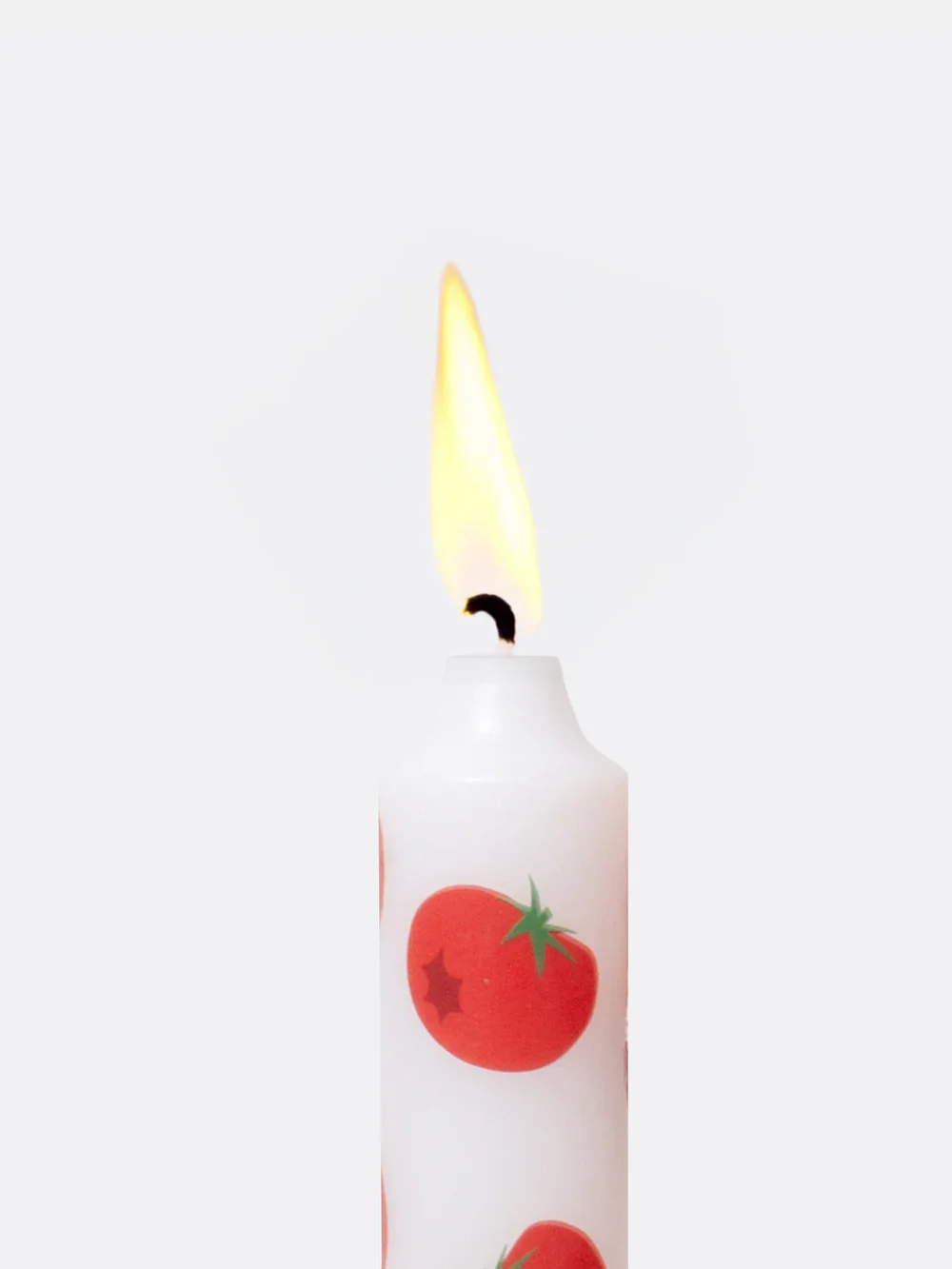 DOIY Taper Candle Set of 2 Dolce Vita Tomato - Image 3
