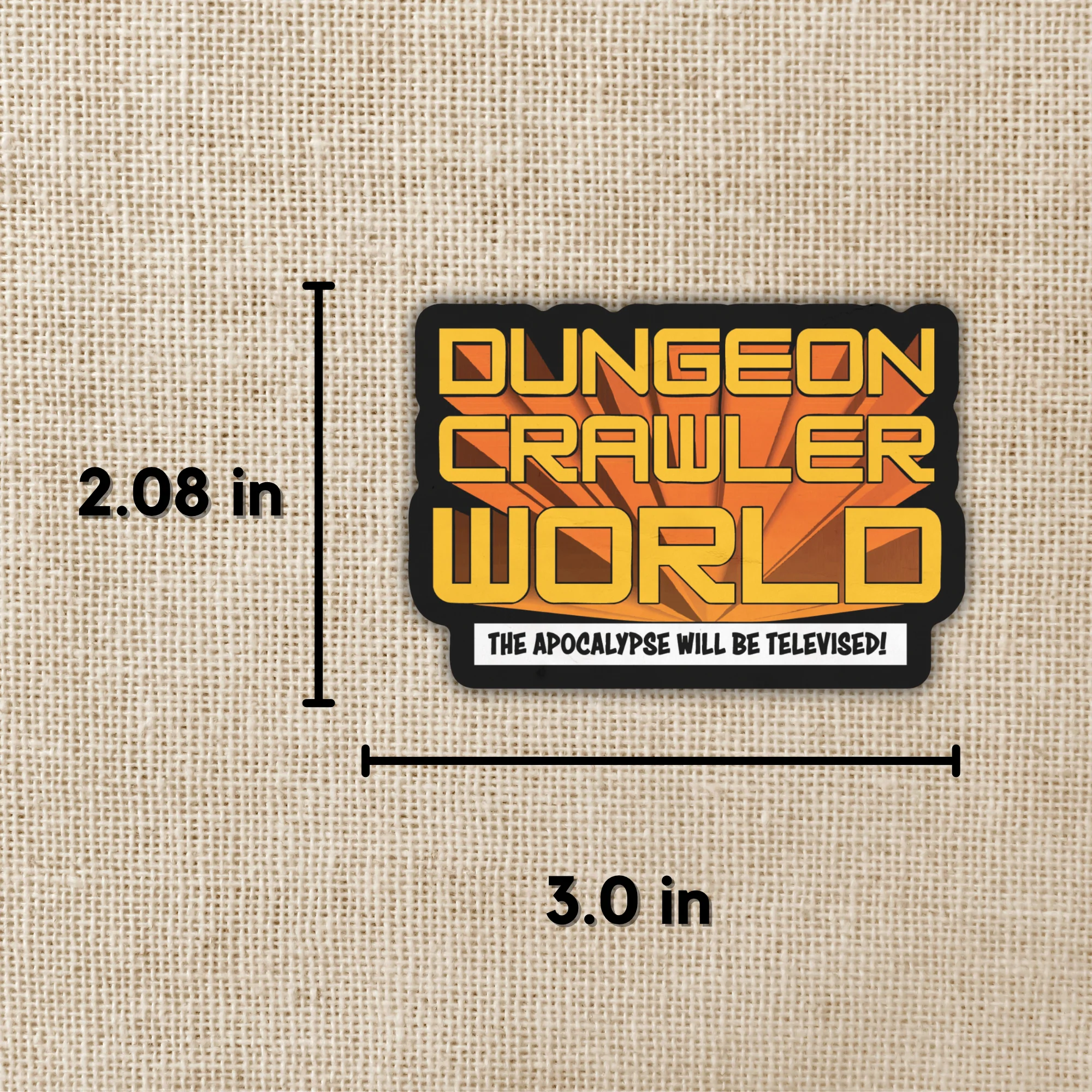 Dungeon Crawler World Sticker - Image 2