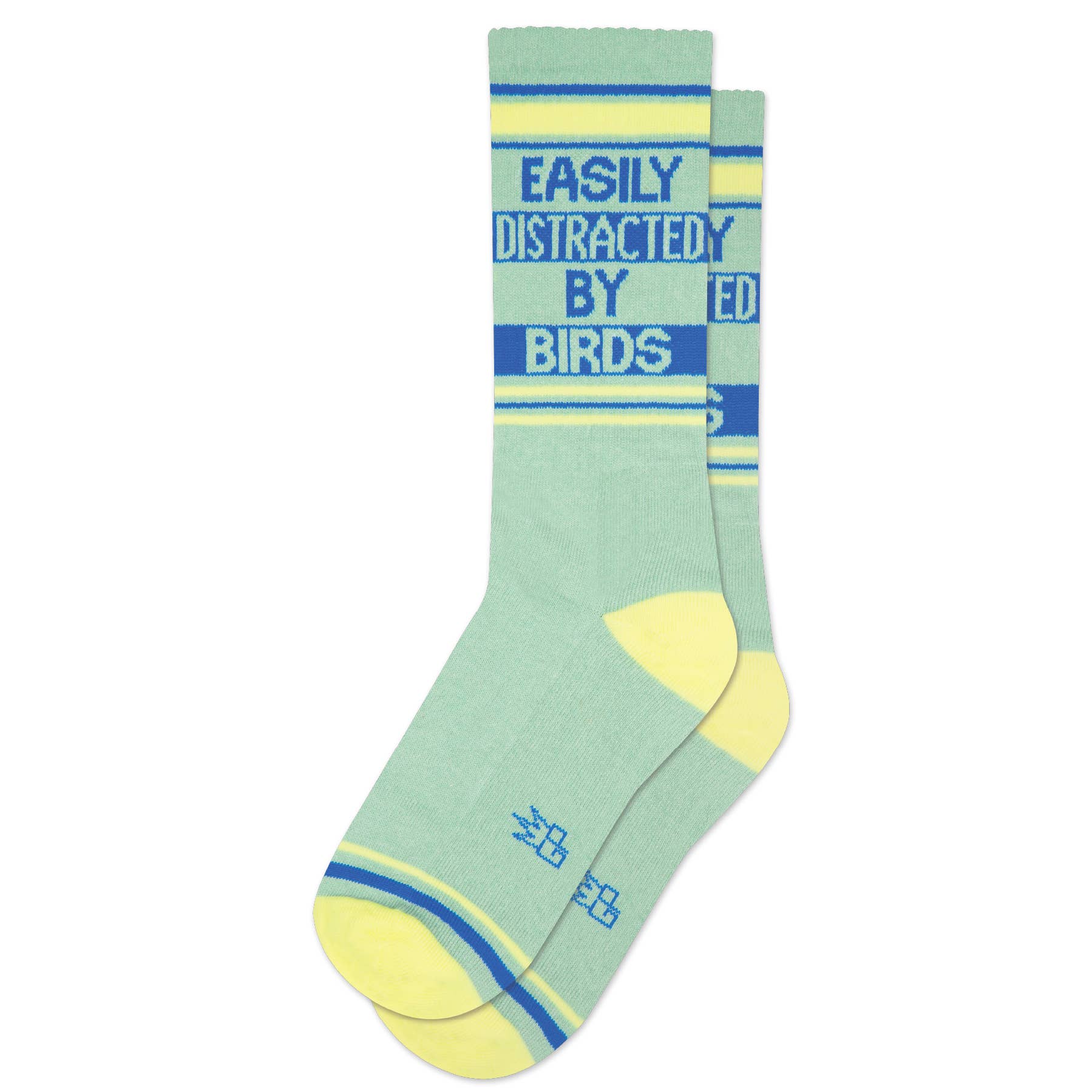 Gumball Poodle Gym Socks 'Easily Distracted By Birds'