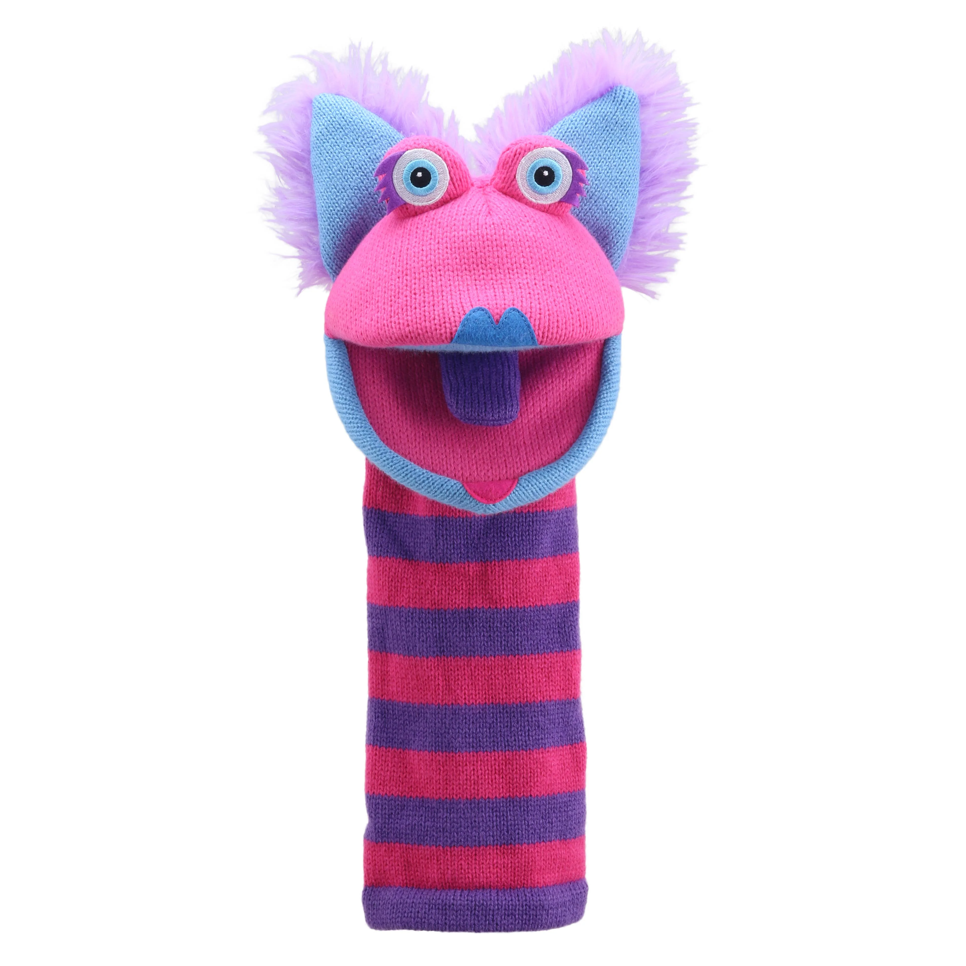 Knitted Puppet - Kitty