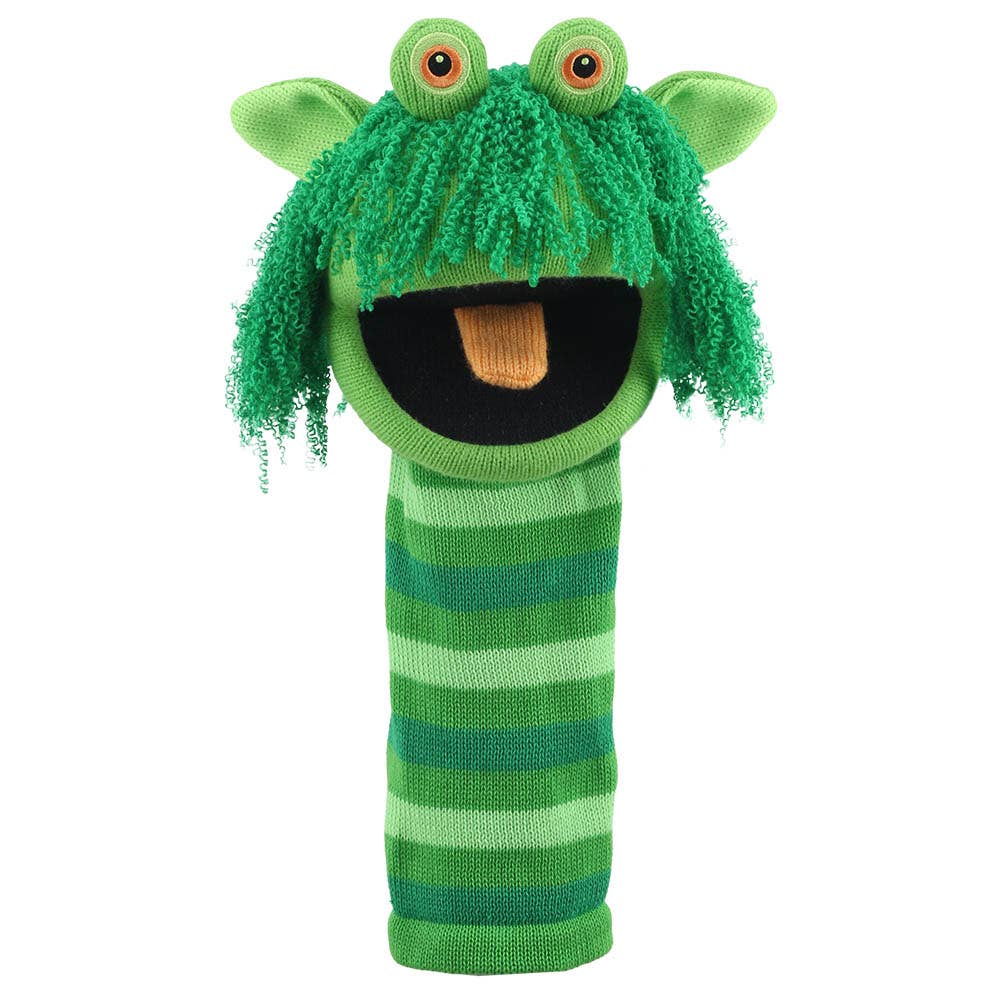 Knitted Puppet - Squelch