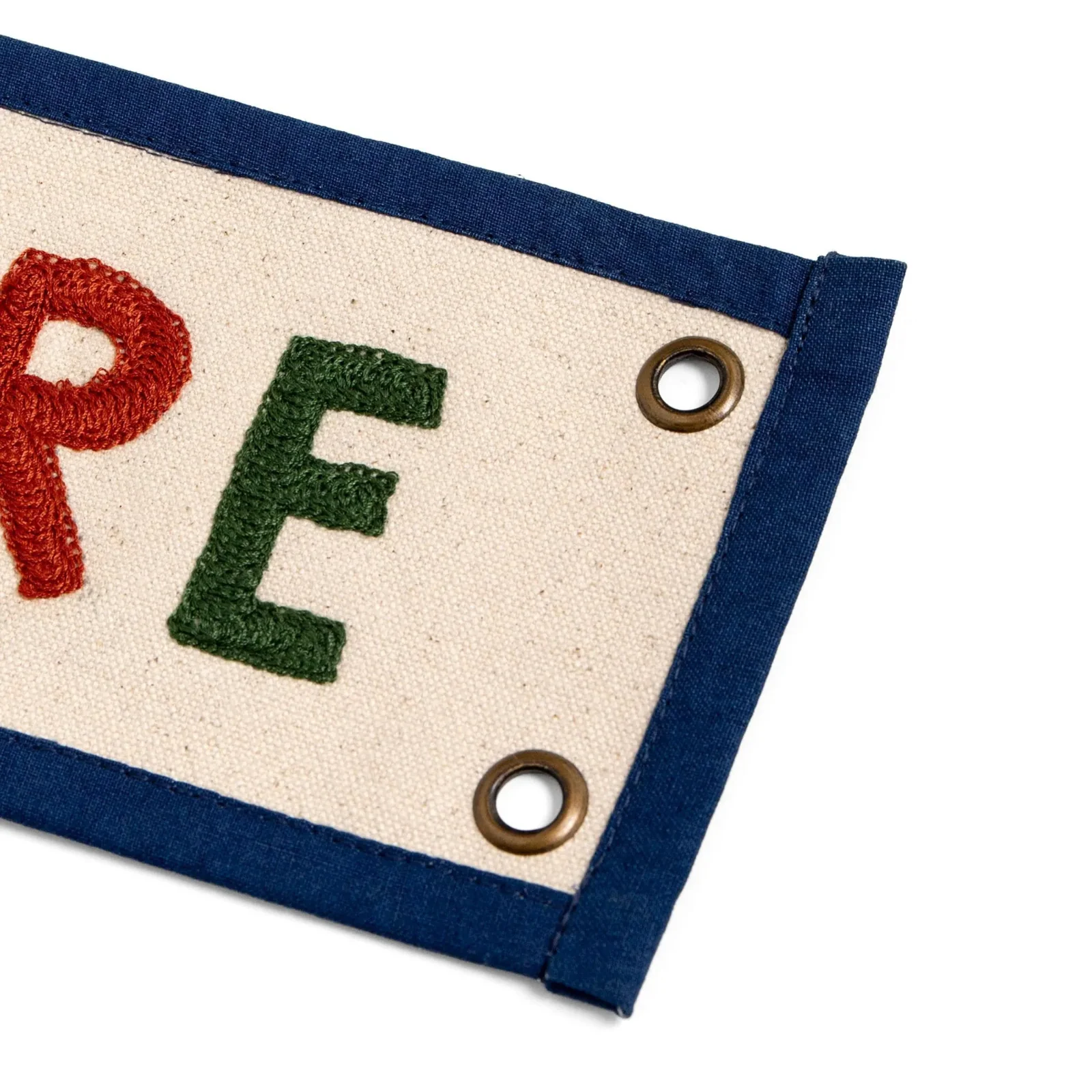 Explore Embroidered Canvas Banner - Image 4