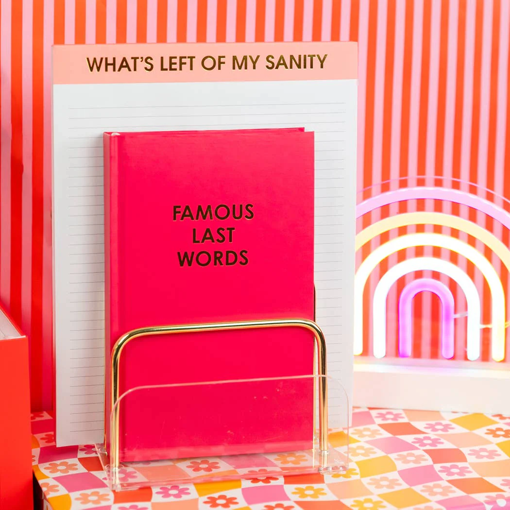 Famous Last Words Hardcover Journal - Image 5