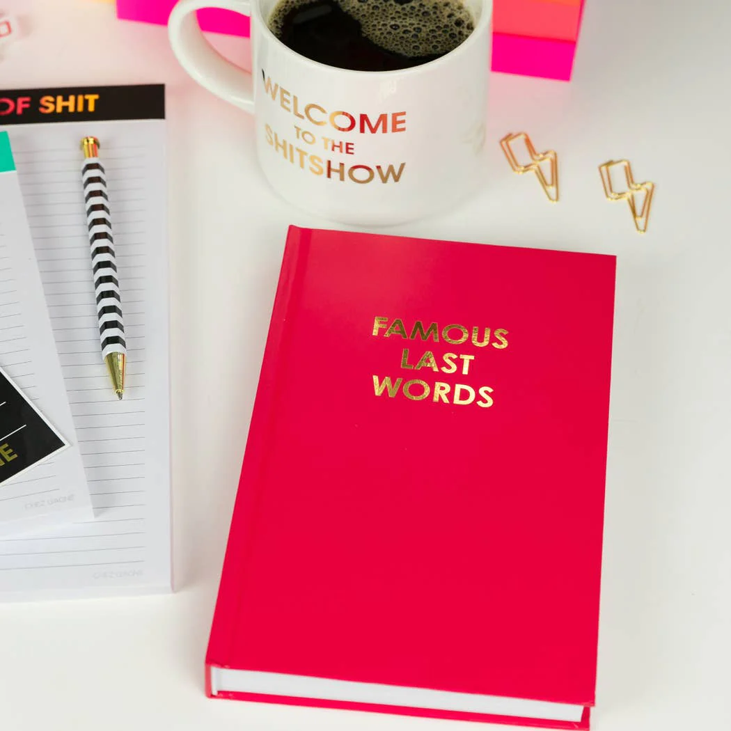 Famous Last Words Hardcover Journal - Image 6