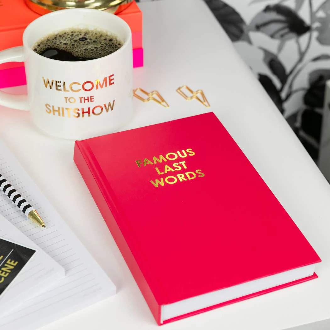Famous Last Words Hardcover Journal - Image 8