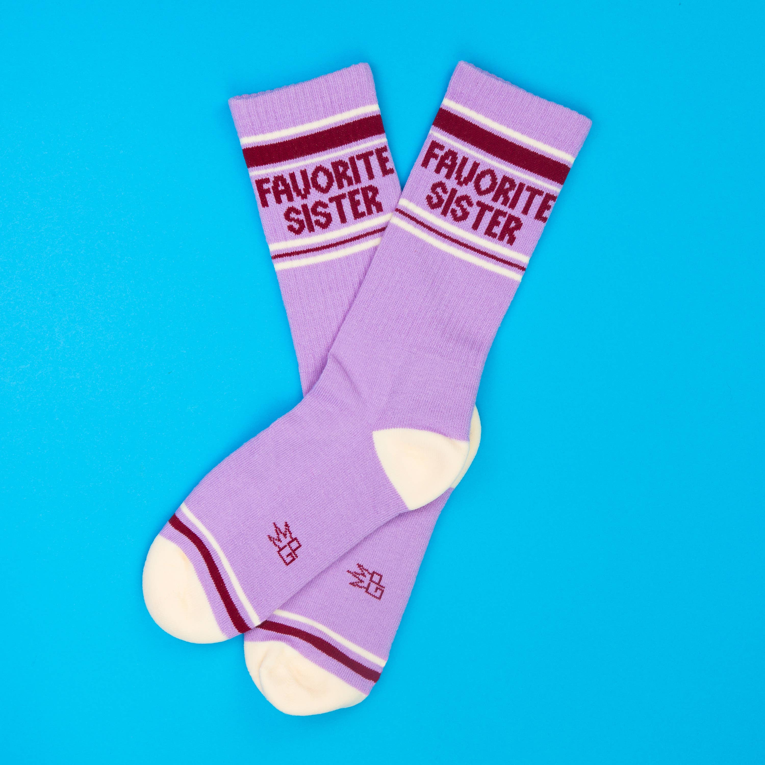 Gumball Poodle Gym Socks 'Favorite Sister' - Image 2