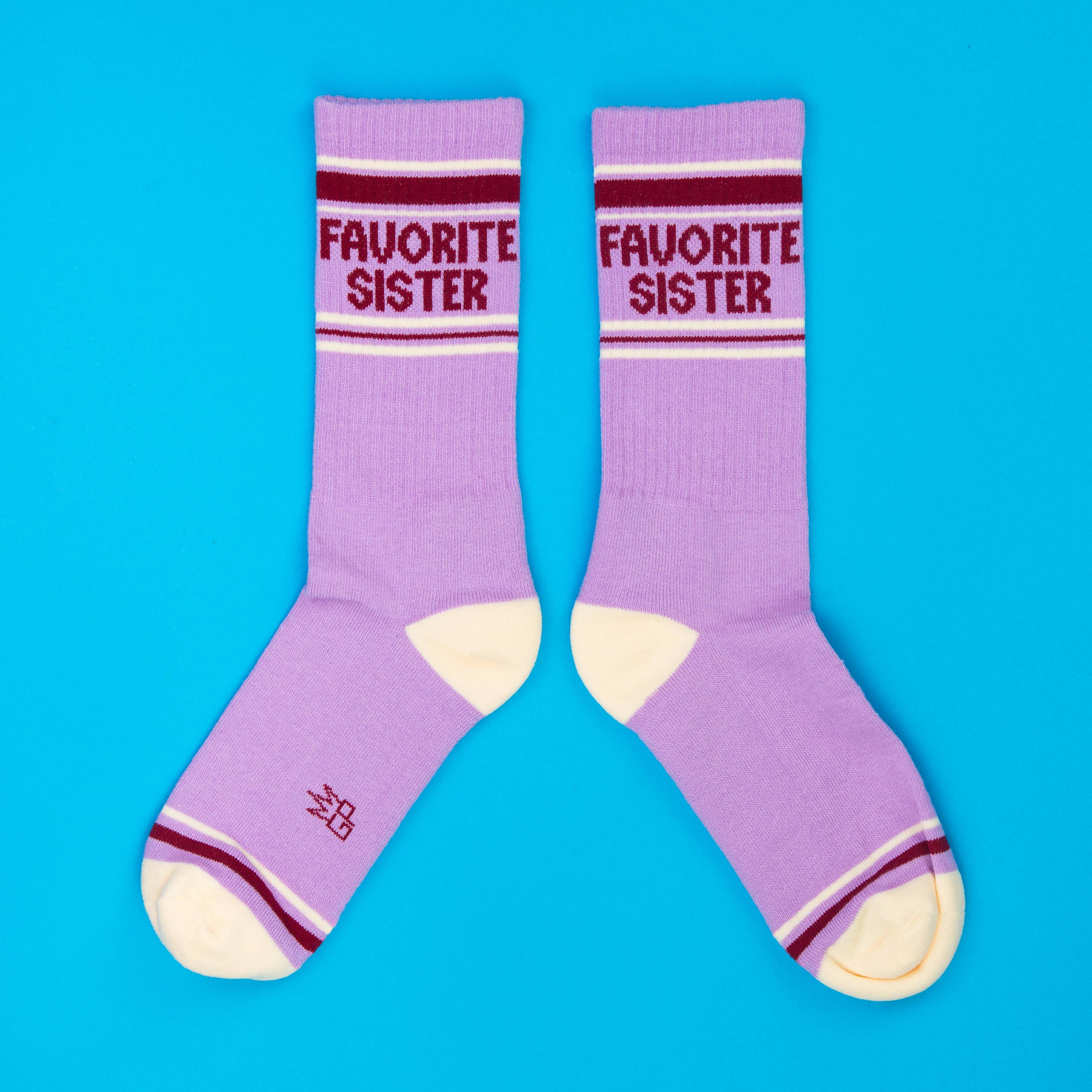 Gumball Poodle Gym Socks 'Favorite Sister' - Image 5