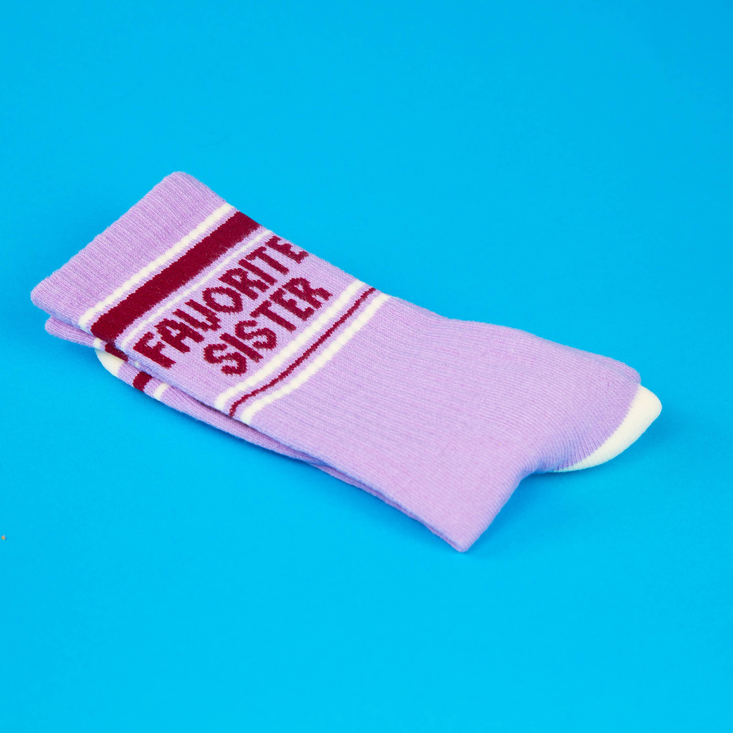 Gumball Poodle Gym Socks 'Favorite Sister' - Image 6