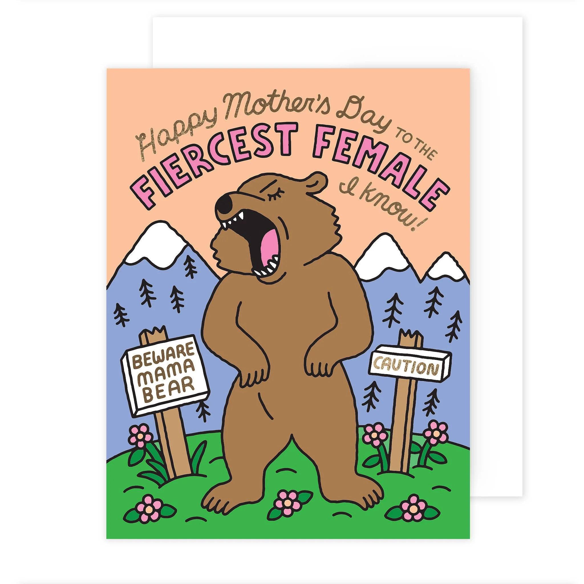 The Social Type Mother's Day Card - Fiercest Female