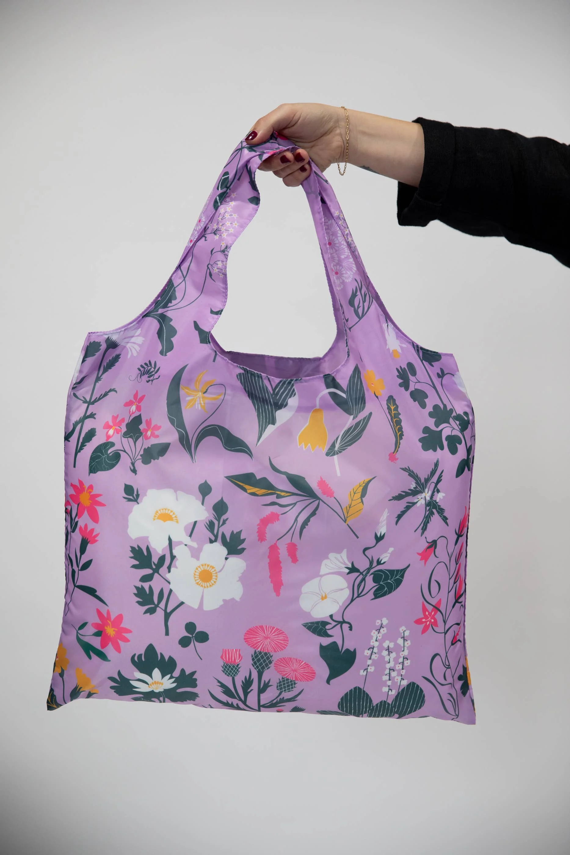 Floral Art Sack by Banquet Workshop - Reusable Tote Bag - Image 6
