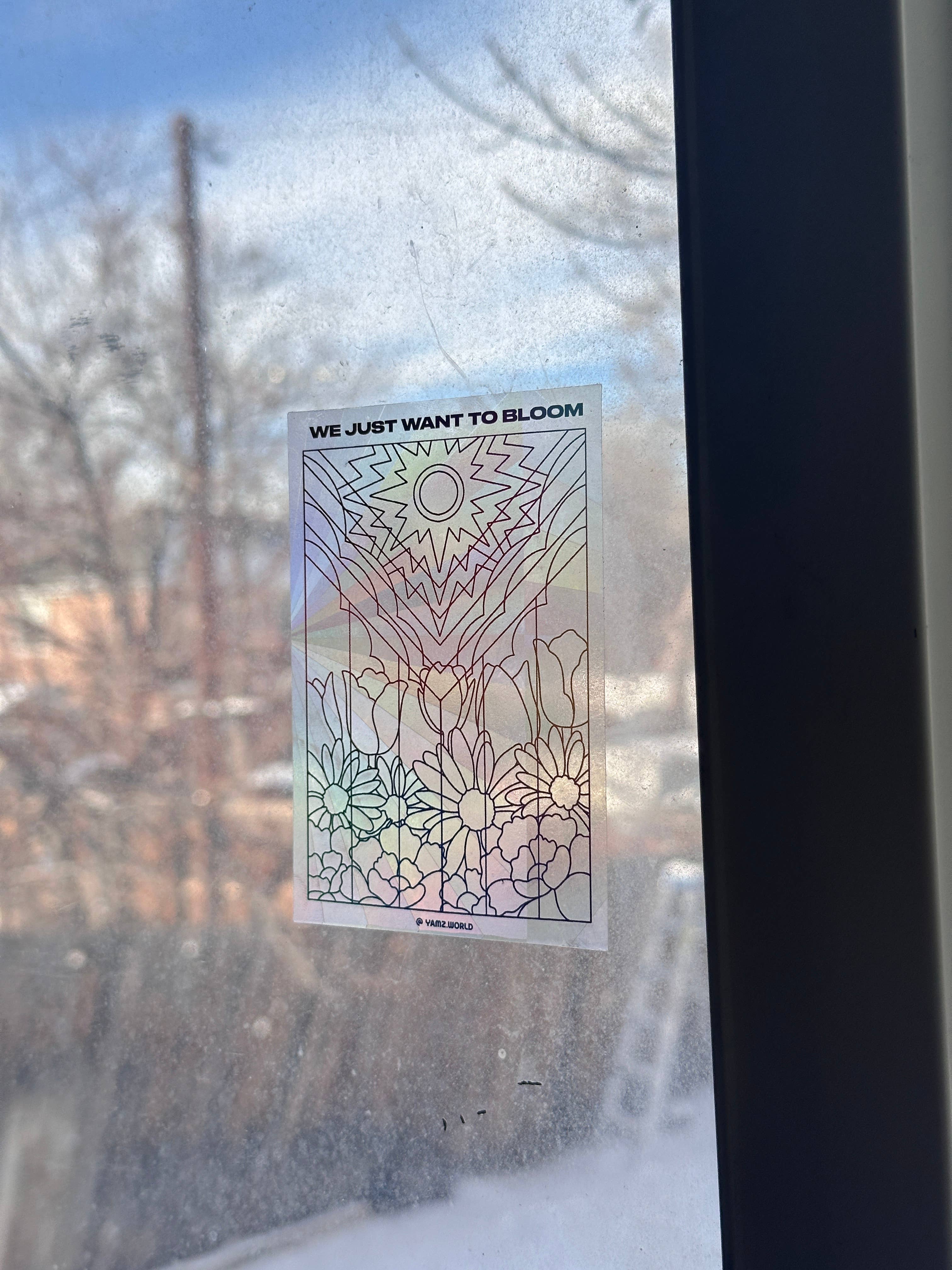 YAMS: World of Color Suncatcher - Flower Pride Flag - Image 2