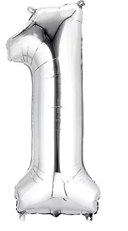 34" Jumbo Foil Number Balloon - Image 11