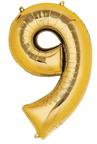 34" Jumbo Foil Number Balloon - Image 13
