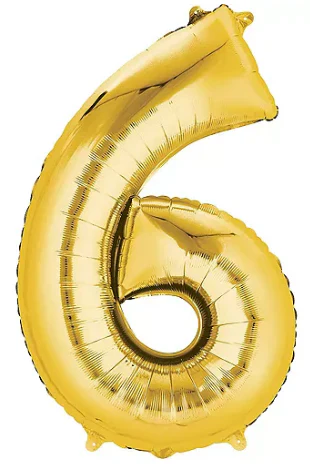 34" Jumbo Foil Number Balloon - Image 16