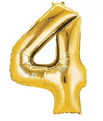 34" Jumbo Foil Number Balloon - Image 18