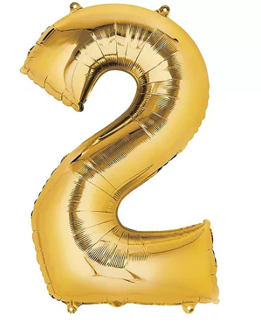 34" Jumbo Foil Number Balloon - Image 20