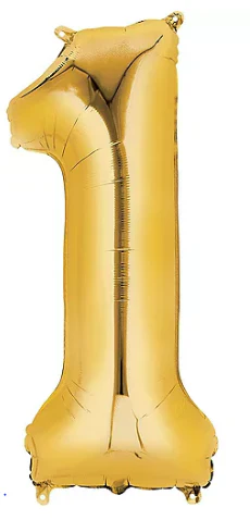 34" Jumbo Foil Number Balloon - Image 21