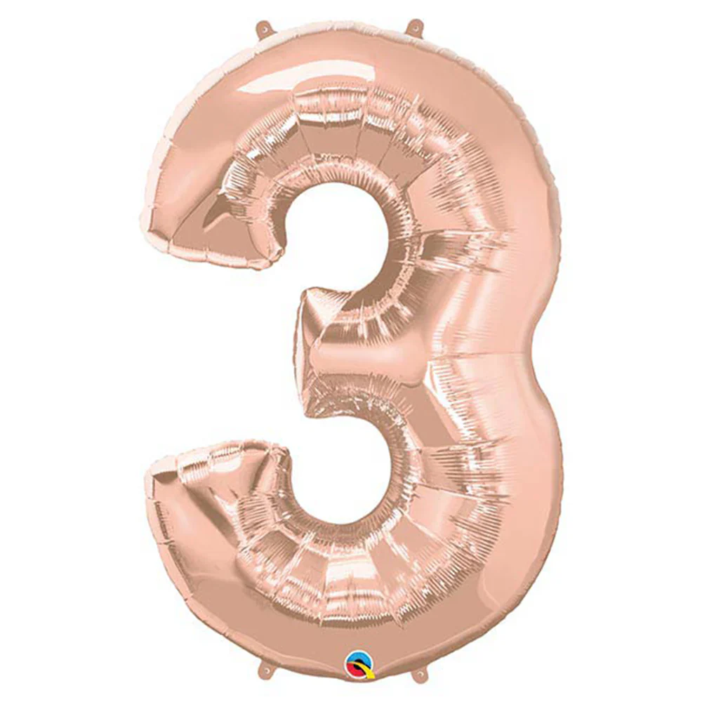 34" Jumbo Foil Number Balloon - Image 30