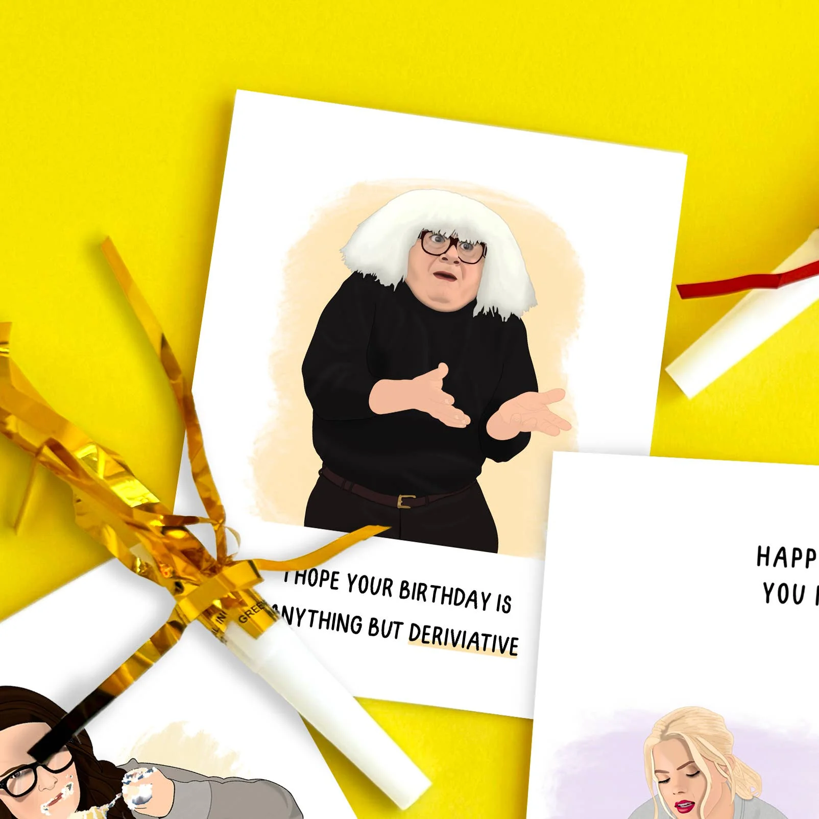 Frank as Ongo Gablogian Always Sunny Birthday Card - Image 3