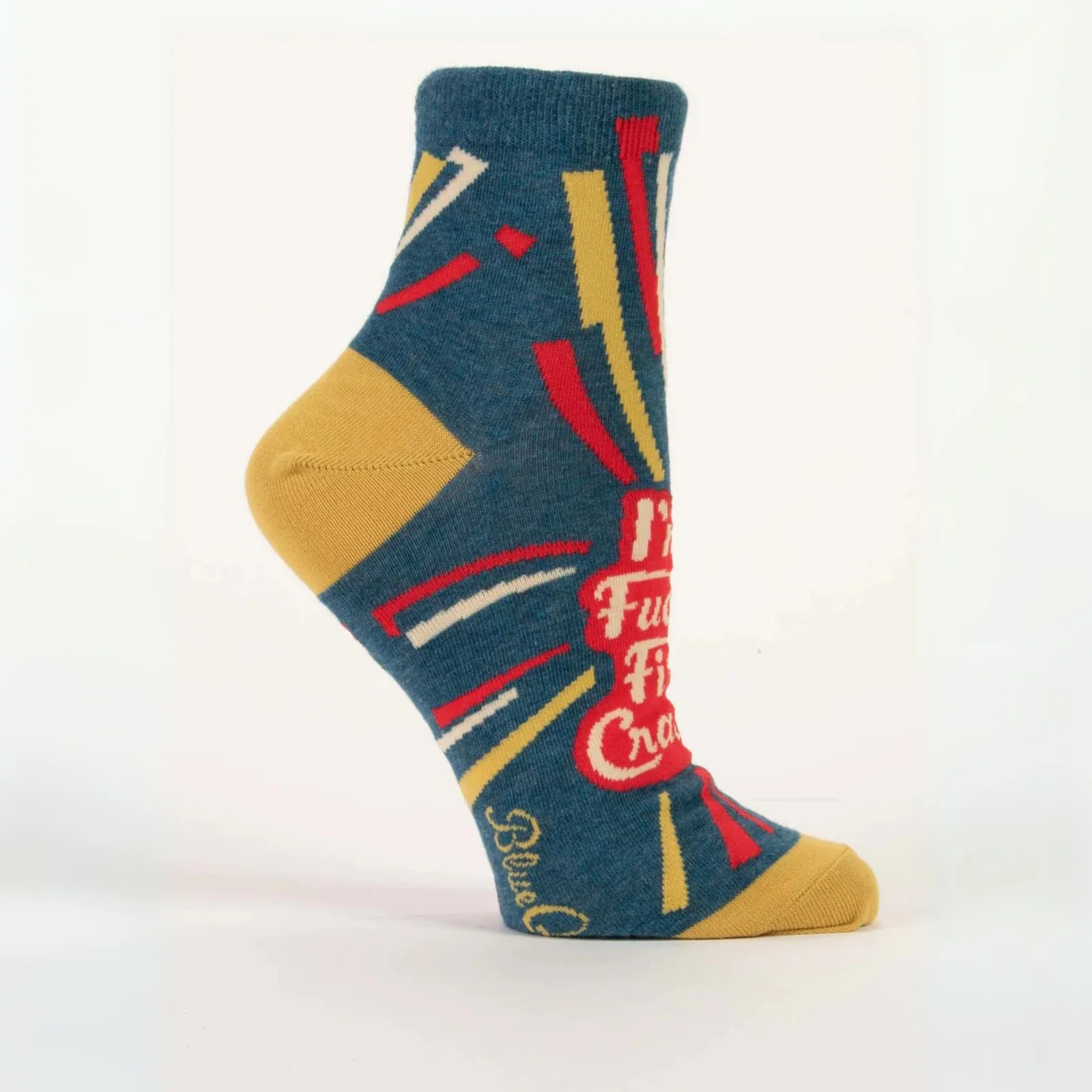 Blue Q Women's Ankle Socks 'I'm A Fuckin' Firecracker' - Image 4