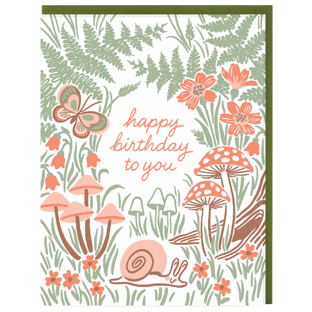 Garden Snail Birthday Card - Image 3