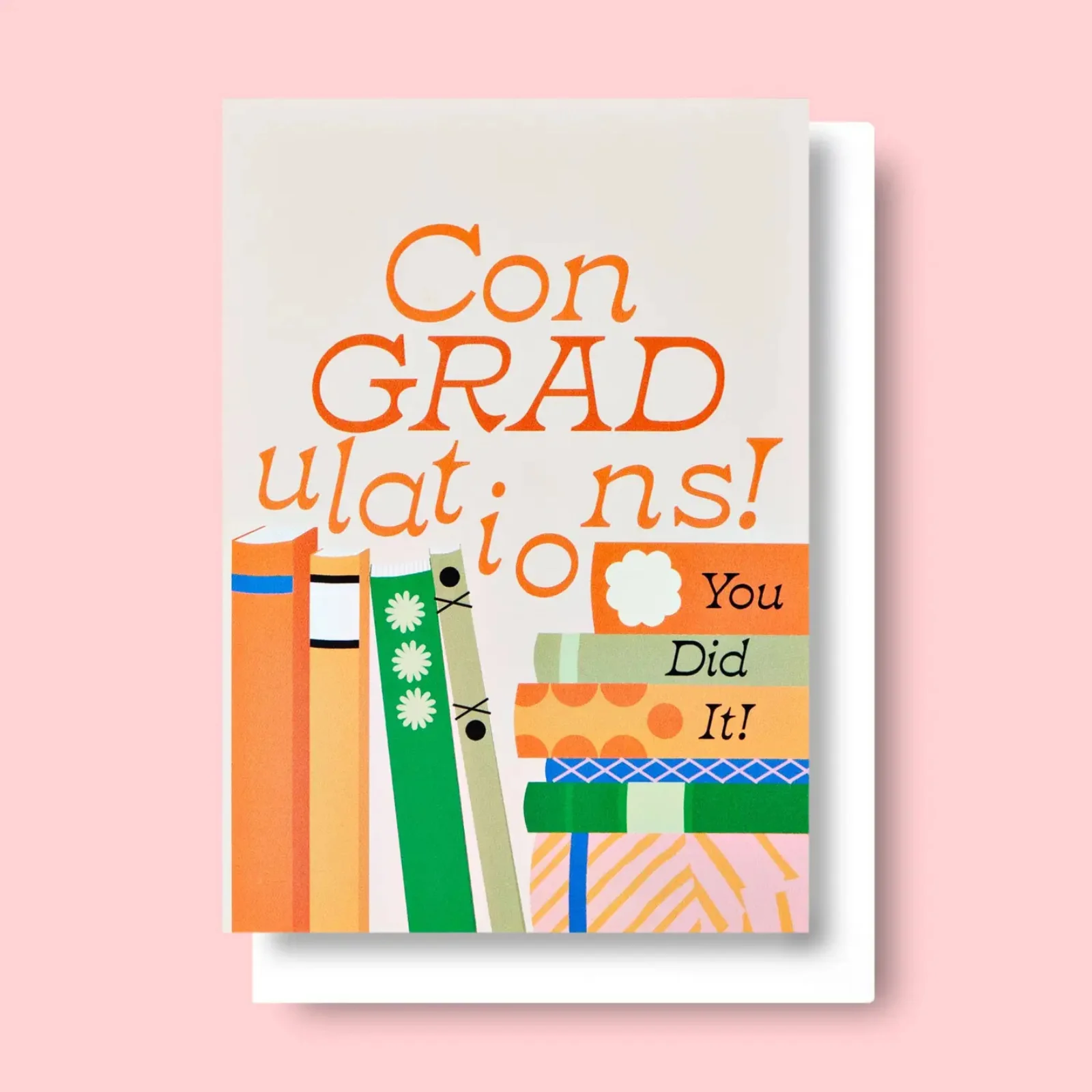Good Thanks Paper Graduation Card - You Did It!
