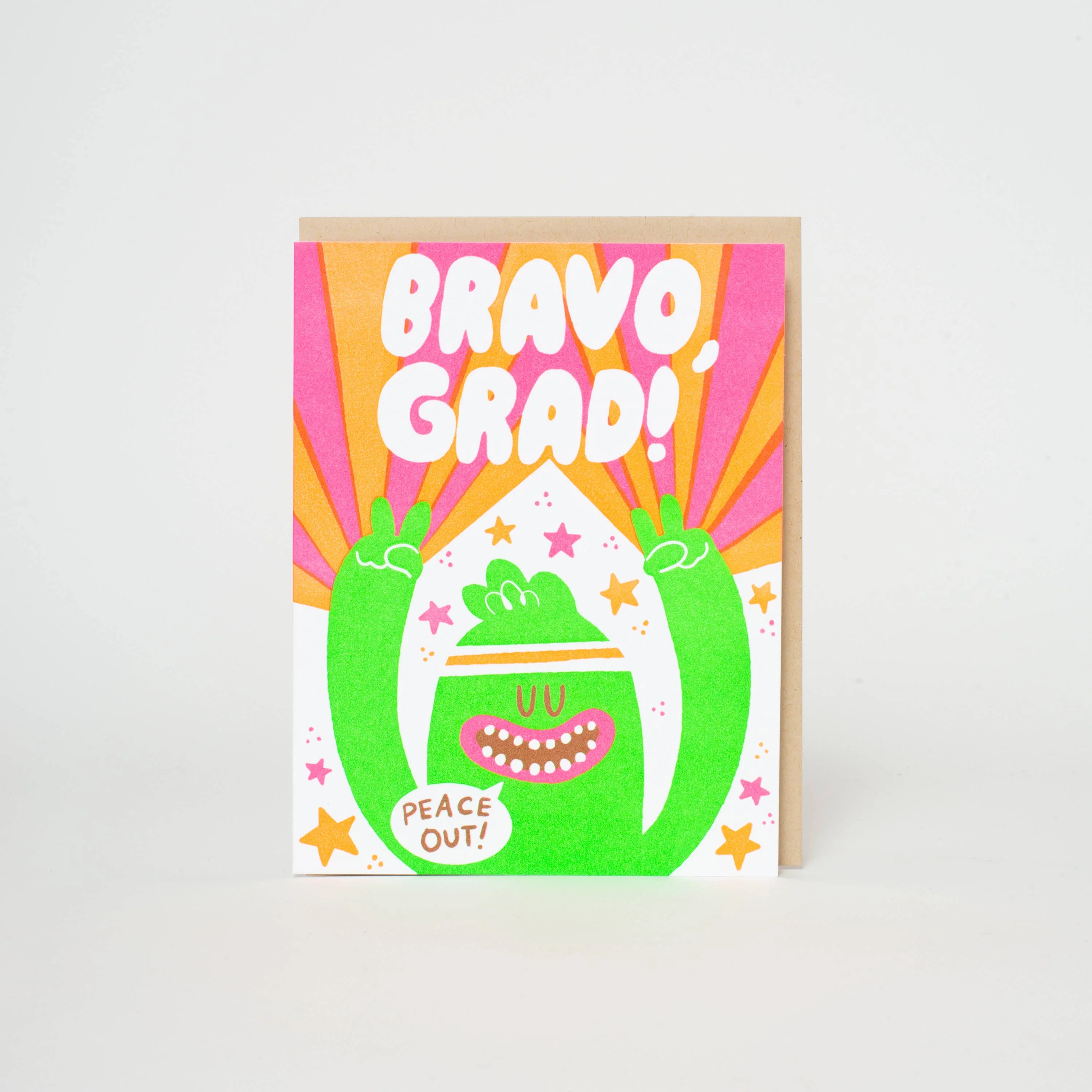 Bravo Monster Graduation Card - Image 2