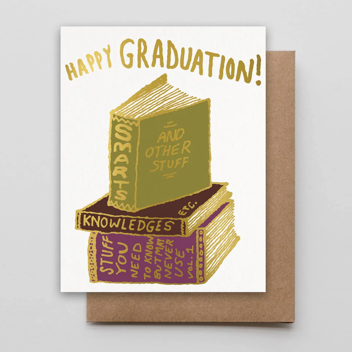 Graduation Card - Important Books