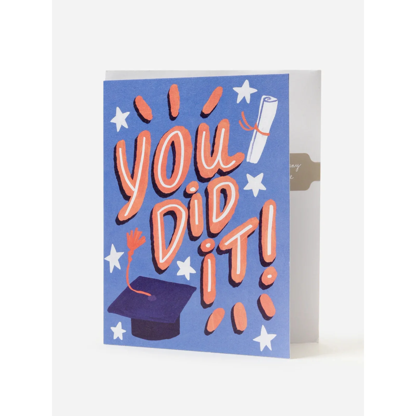 HalfPenny Postage Graduation Card - You Did It