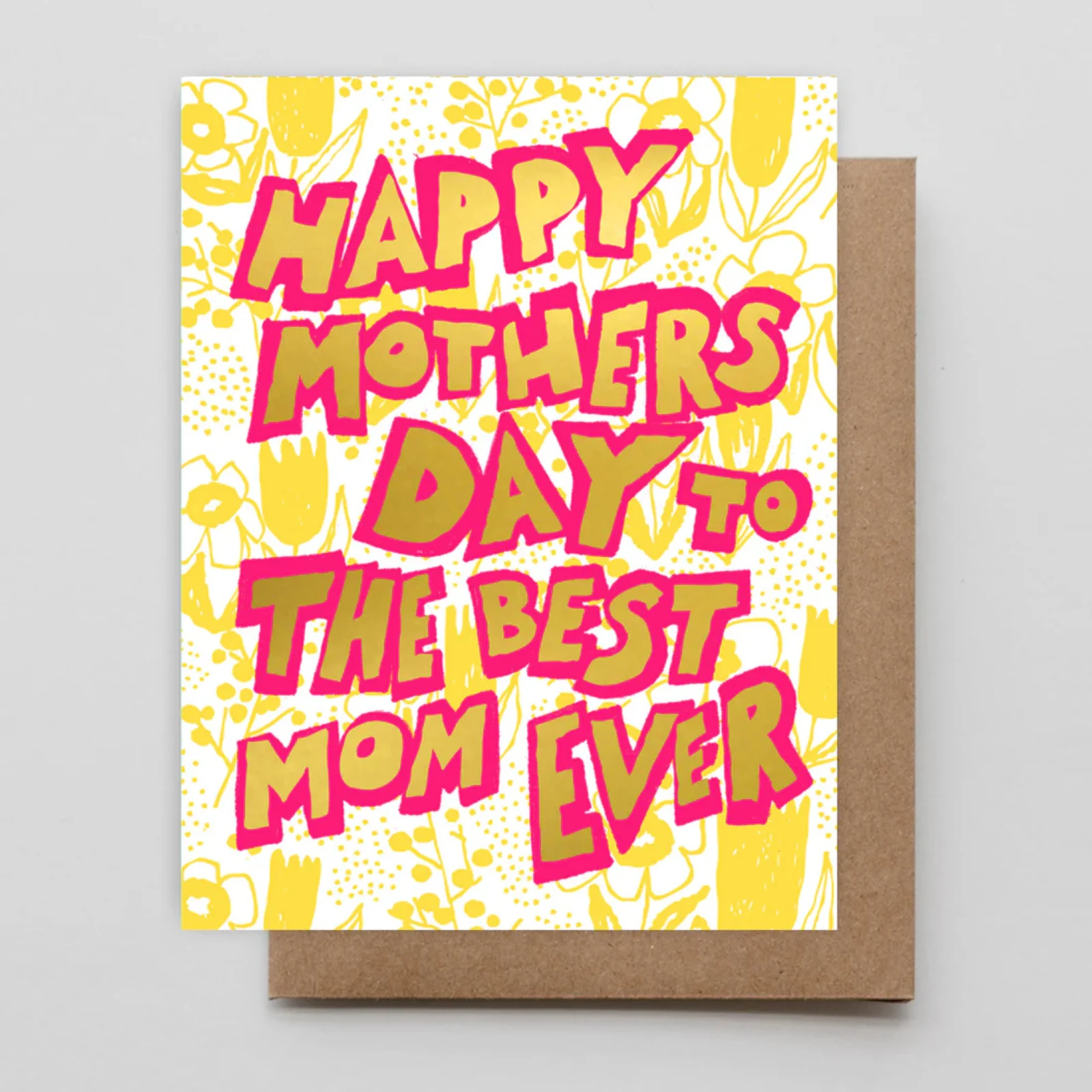 Hammerpress Mother's Day Card -  Best Mom Ever
