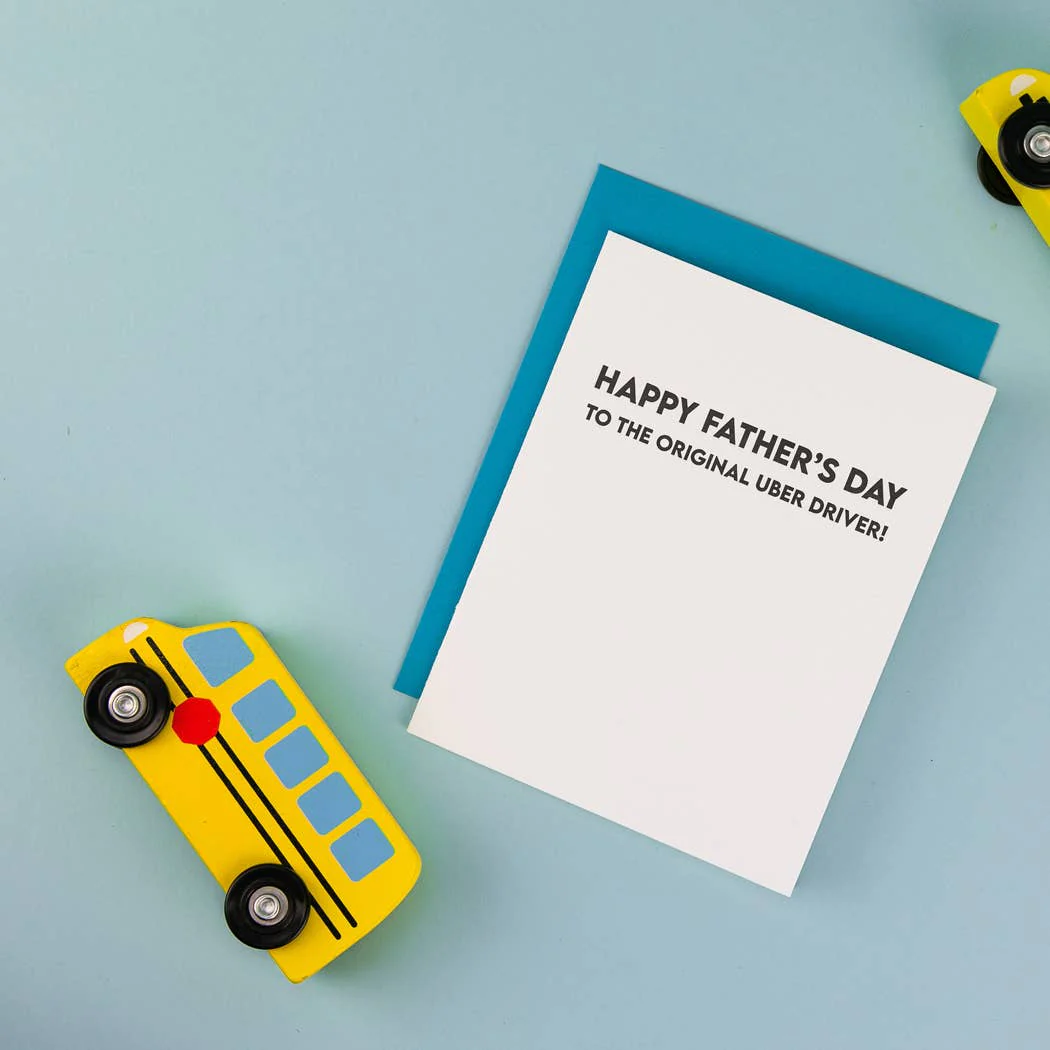 Original Uber Driver Father's Day Card - Image 4