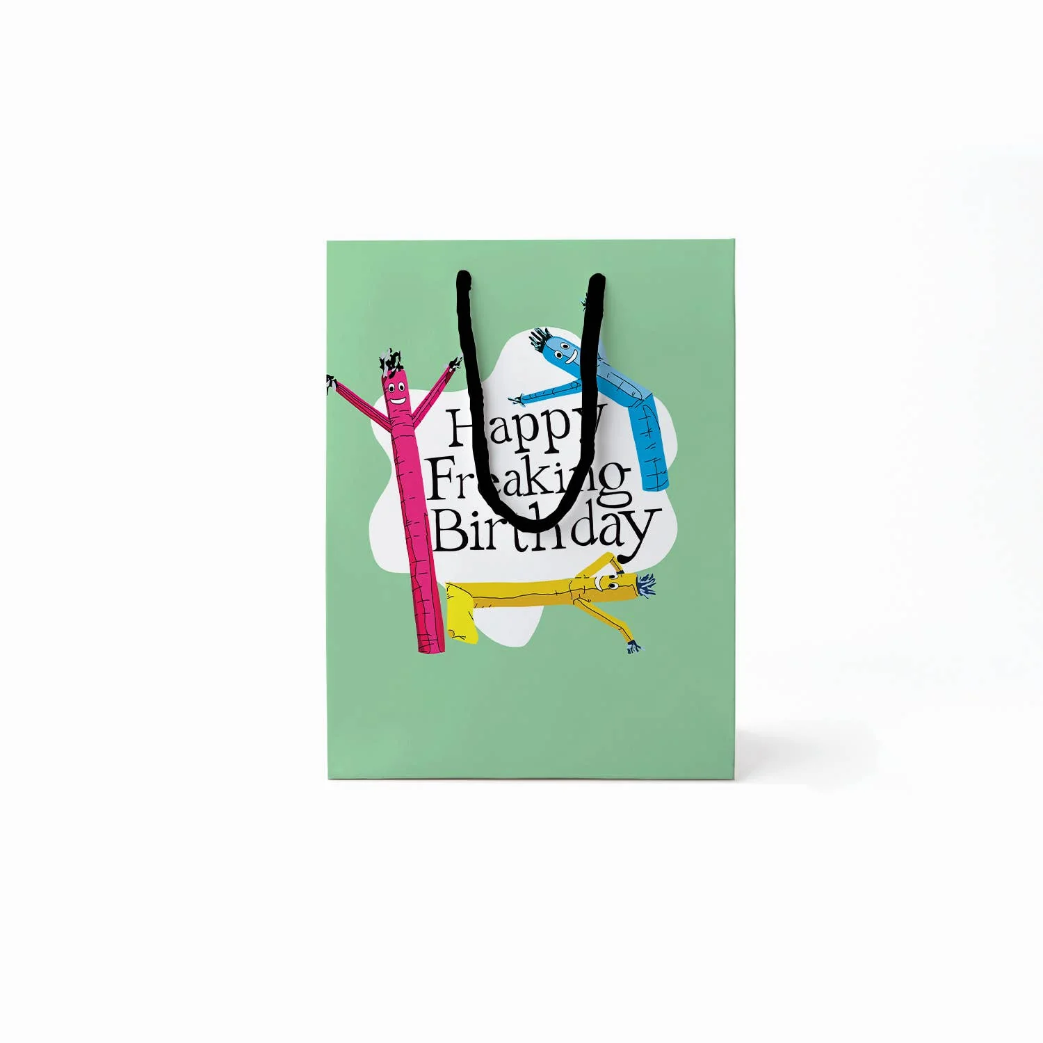 Drawn Goods Happy Freaking Birthday Gift Bag - Medium