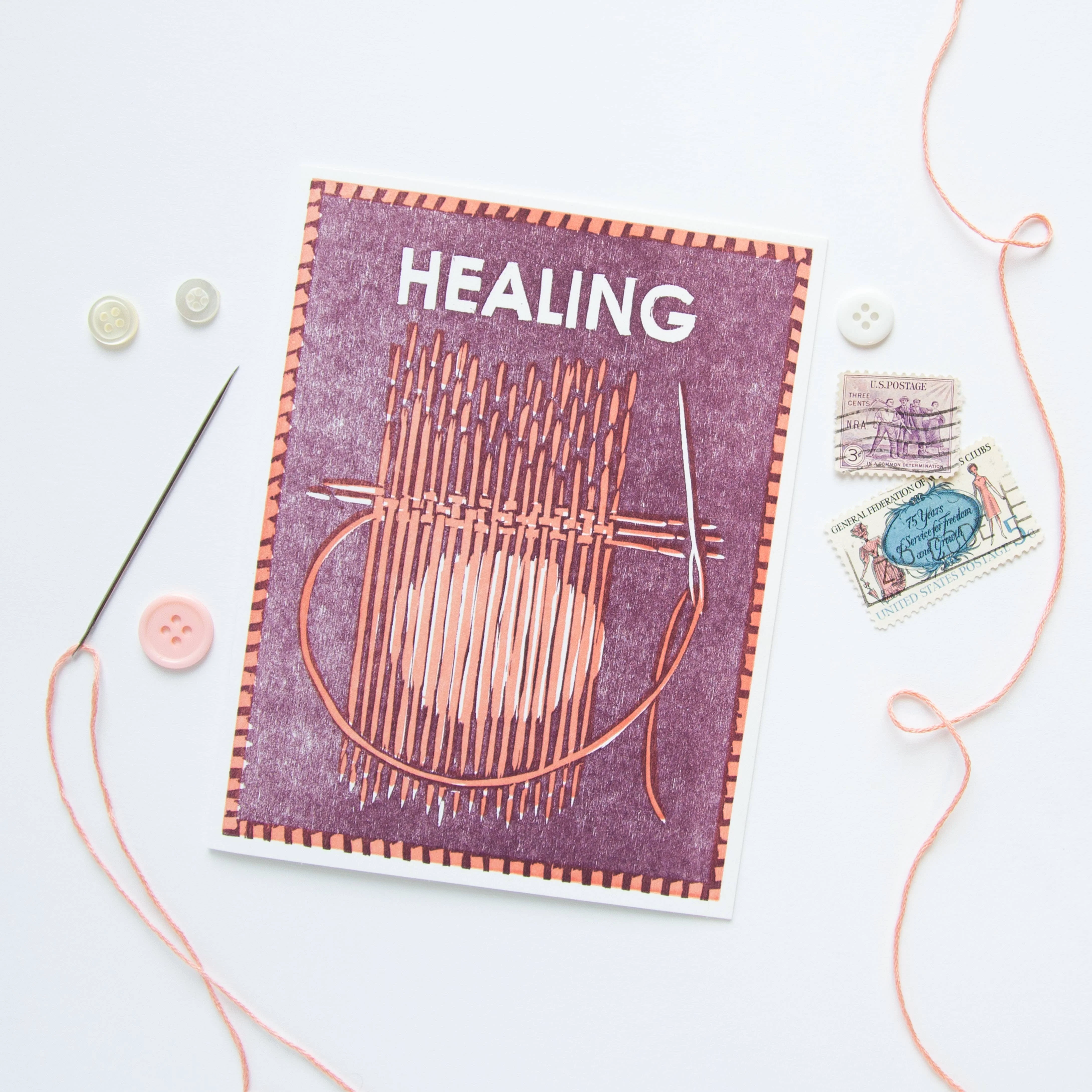 Healing (Visible Mending) Sympathy Card - Image 2