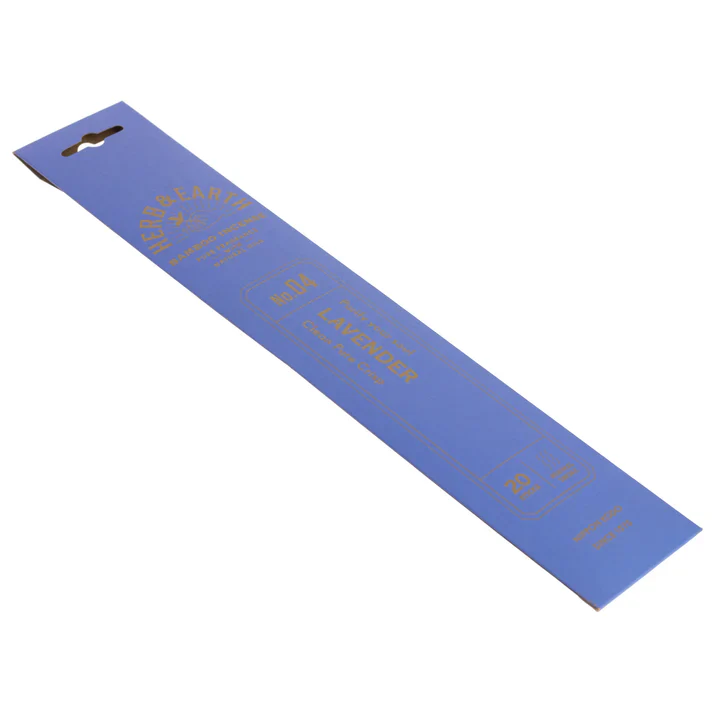 Herb & Earth Bamboo Incense 20pk: No.04 Lavender - Image 2