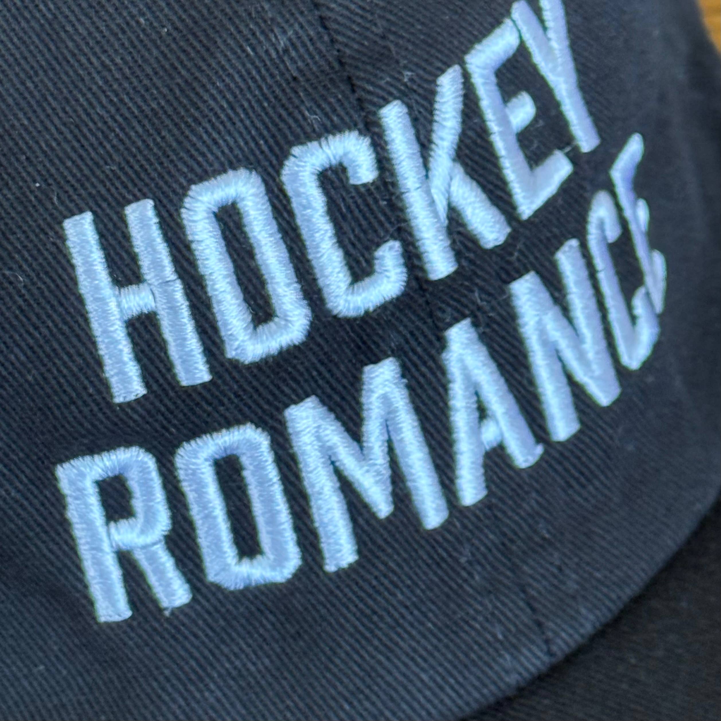 'Hockey Romance' Baseball Cap - Image 2