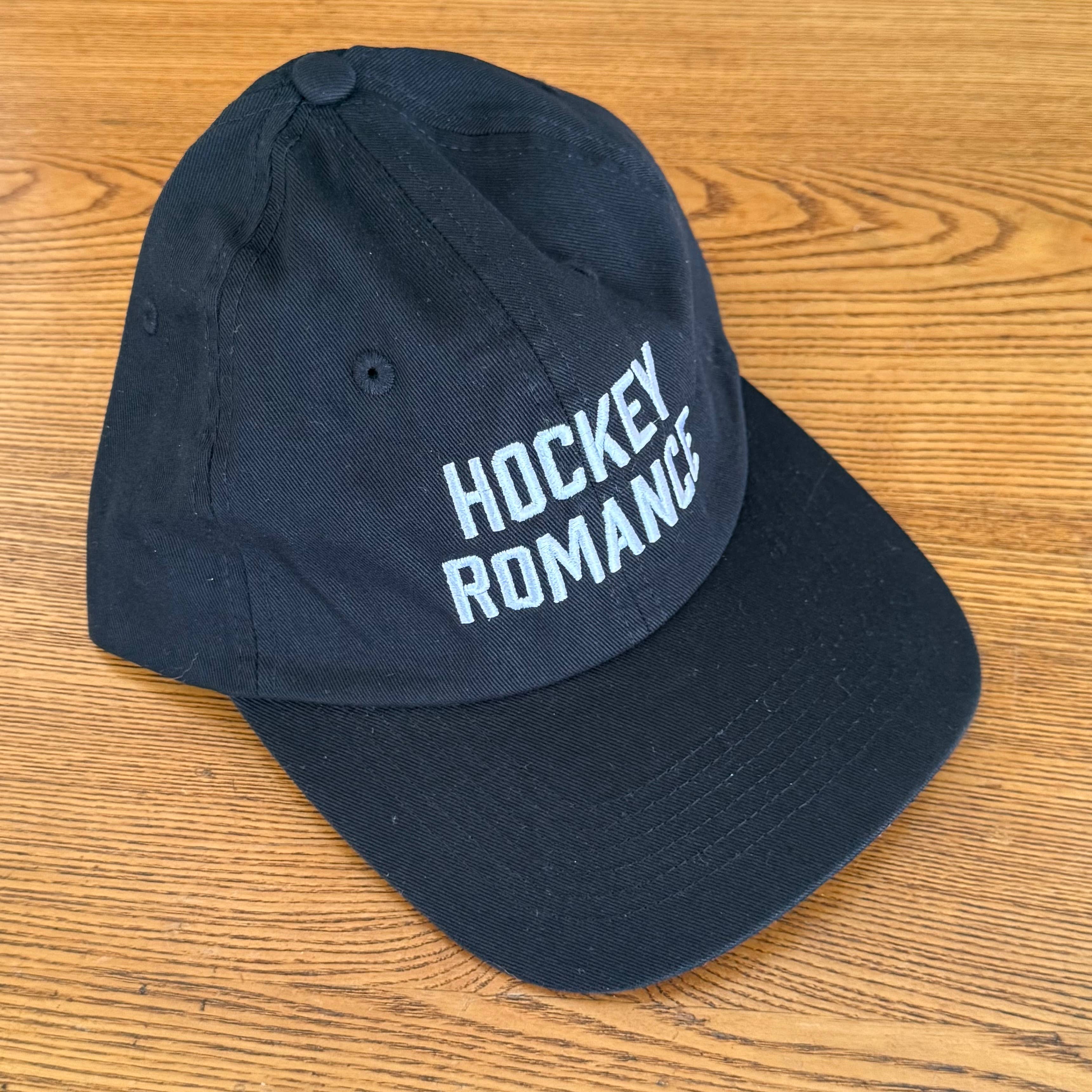 'Hockey Romance' Baseball Cap - Image 3