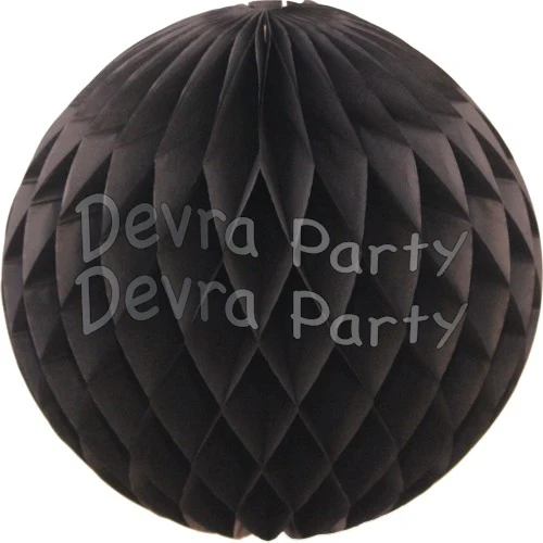 Honeycomb Tissue Paper Decoration Ball (Multiple Sizes & Colors) - Image 11