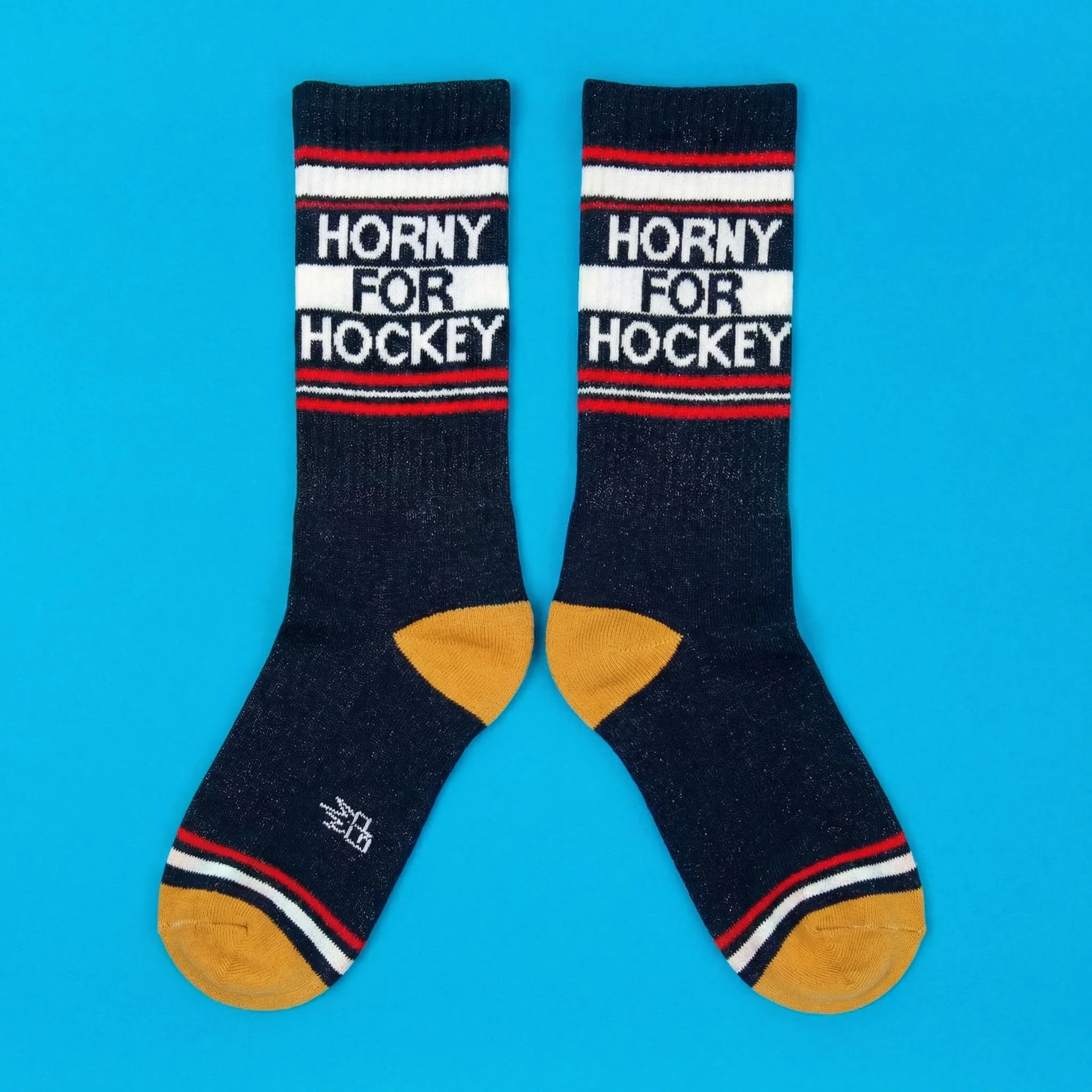 Gumball Poodle Gym Socks 'Horny for Hockey' - Image 5