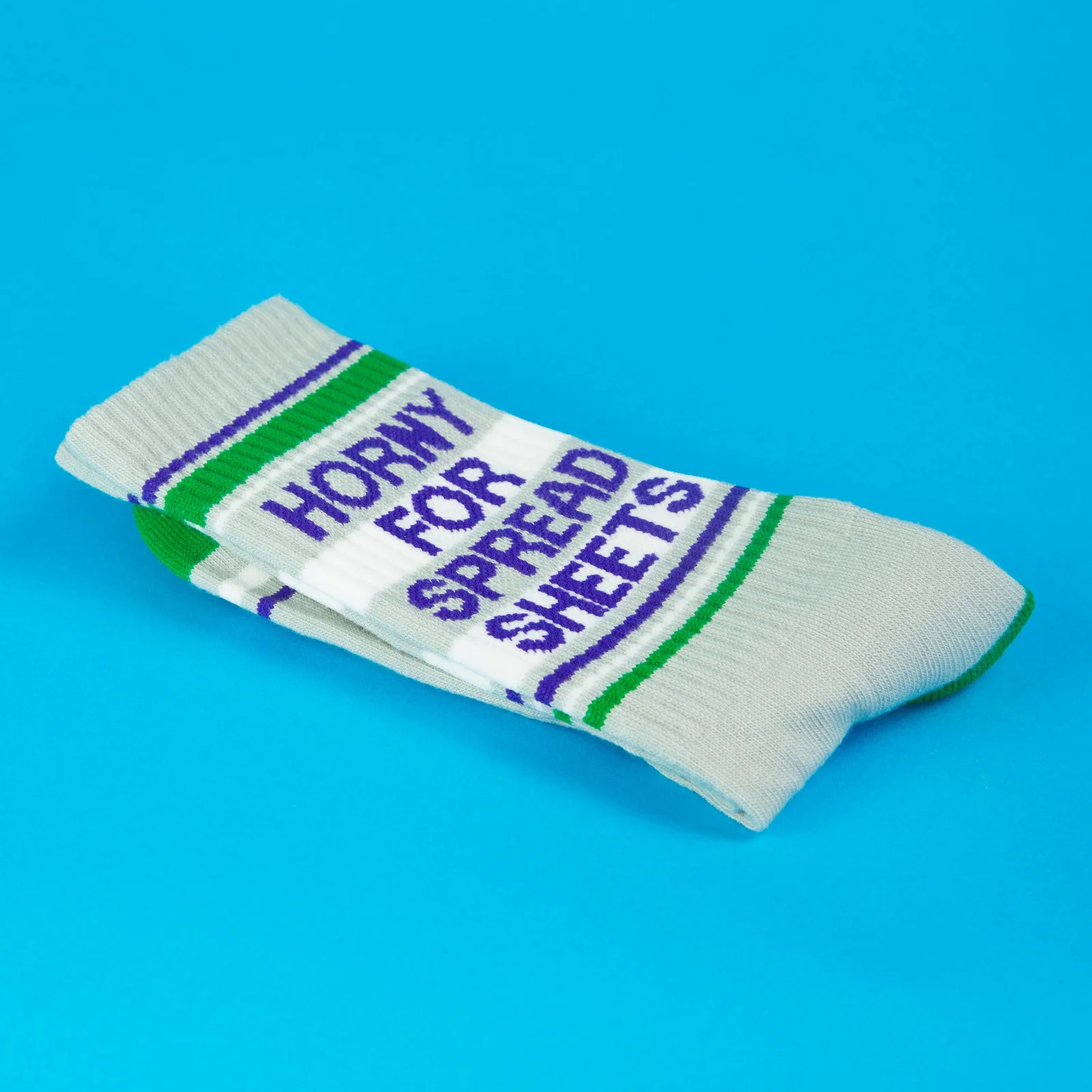 Gumball Poodle Gym Socks 'Horny For Spread Sheets' - Image 4