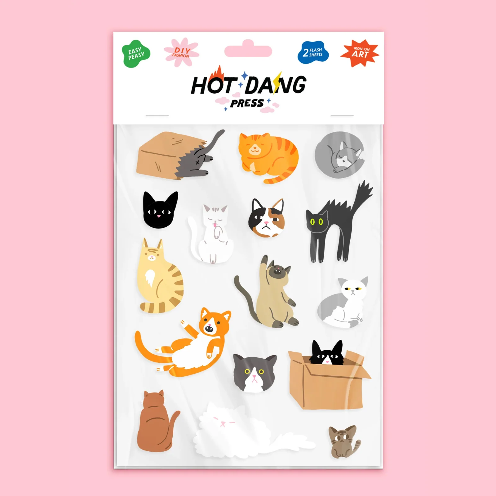 Hot Dang Press Iron Ons - Assorted styles - Image 3