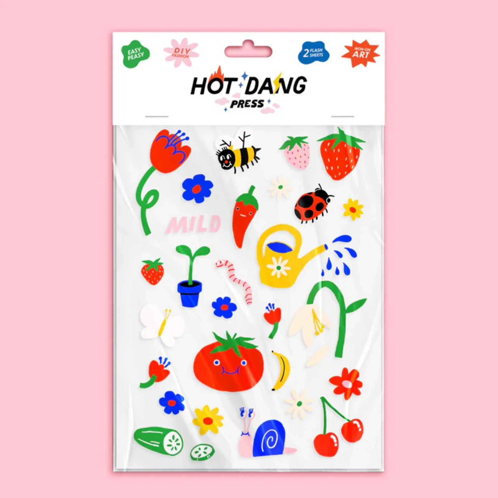 Hot Dang Press Iron Ons - Assorted styles - Image 4