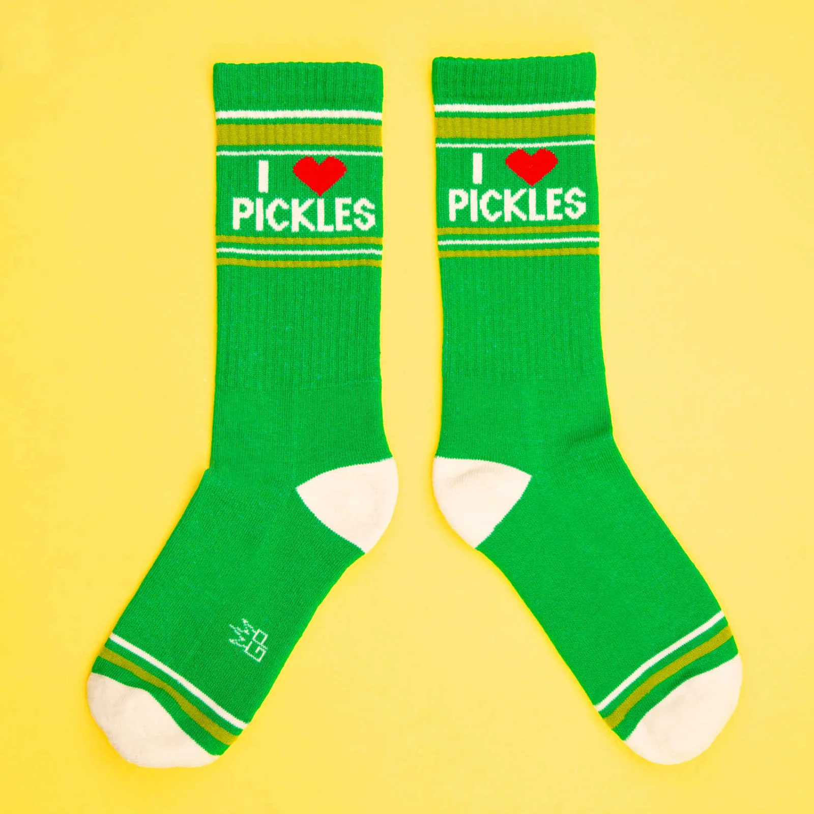 Gumball Poodle Gym Socks 'I ❤️ Pickles' - Image 3