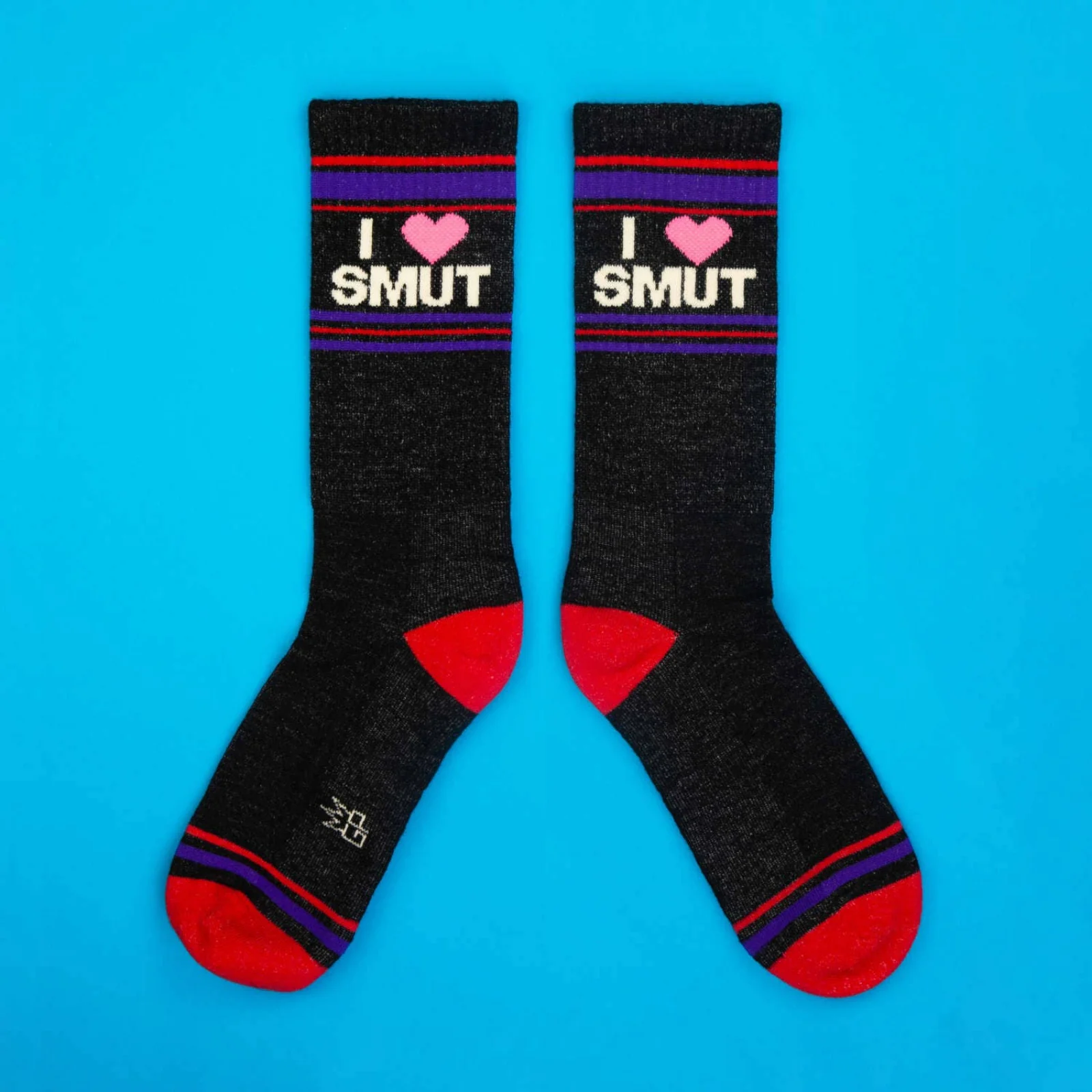 Gumball Poodle Gym Socks 'I ❤️ Smut' - Image 3
