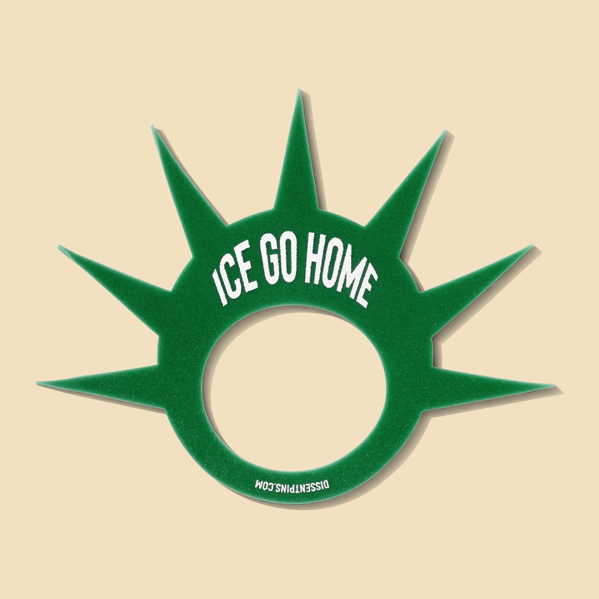 ICE Go Home - Statue of Liberty Foam Crown - Image 2