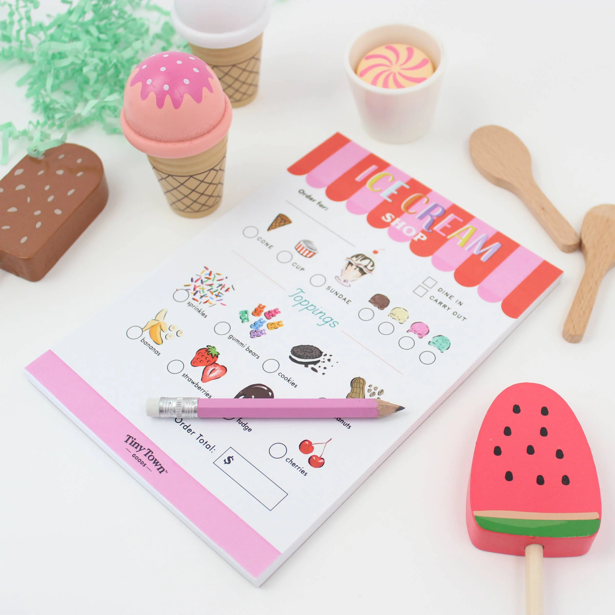 Inklings Tiny Town™ Play Notepad - Ice Cream Shop - Image 13