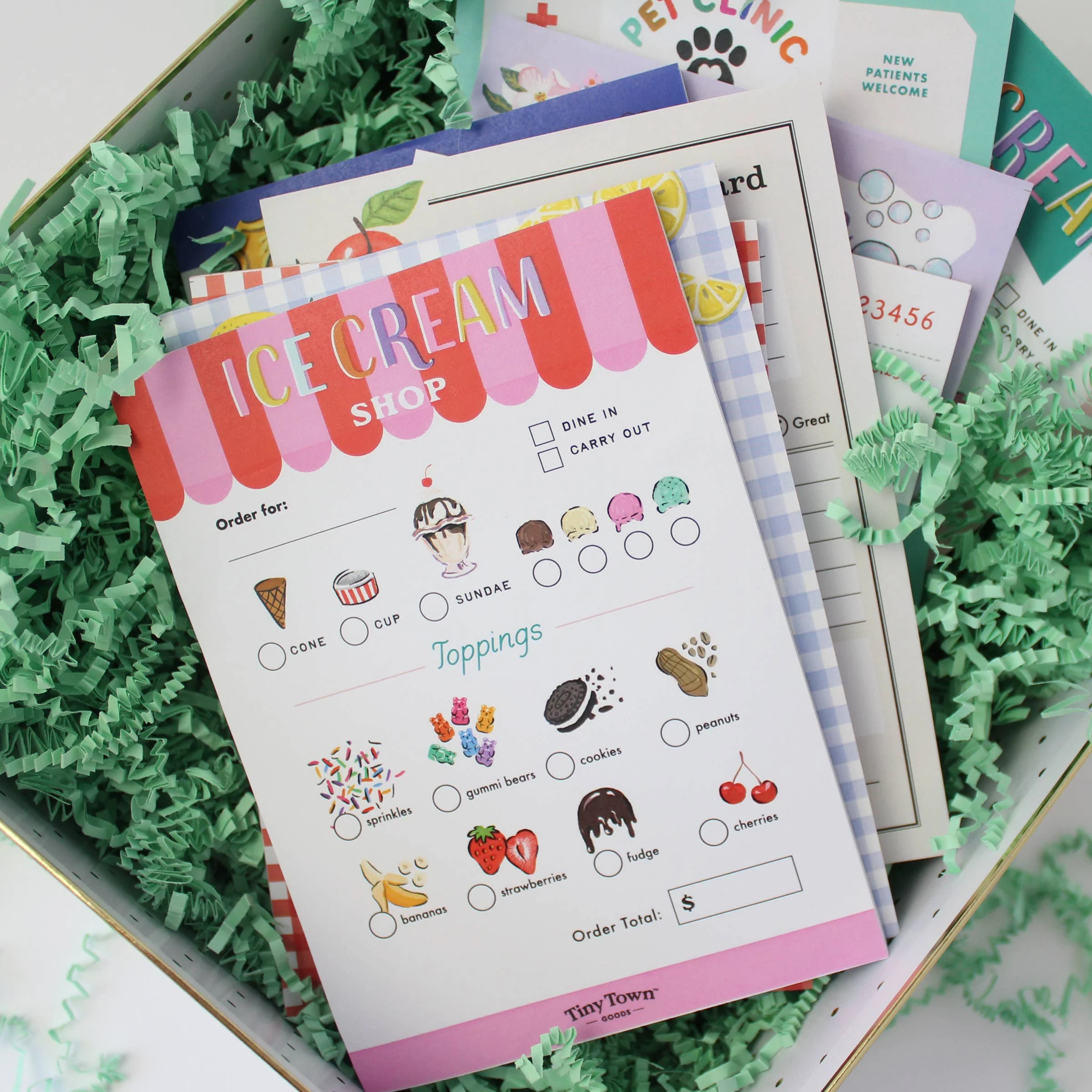 Inklings Tiny Town™ Play Notepad - Ice Cream Shop - Image 7
