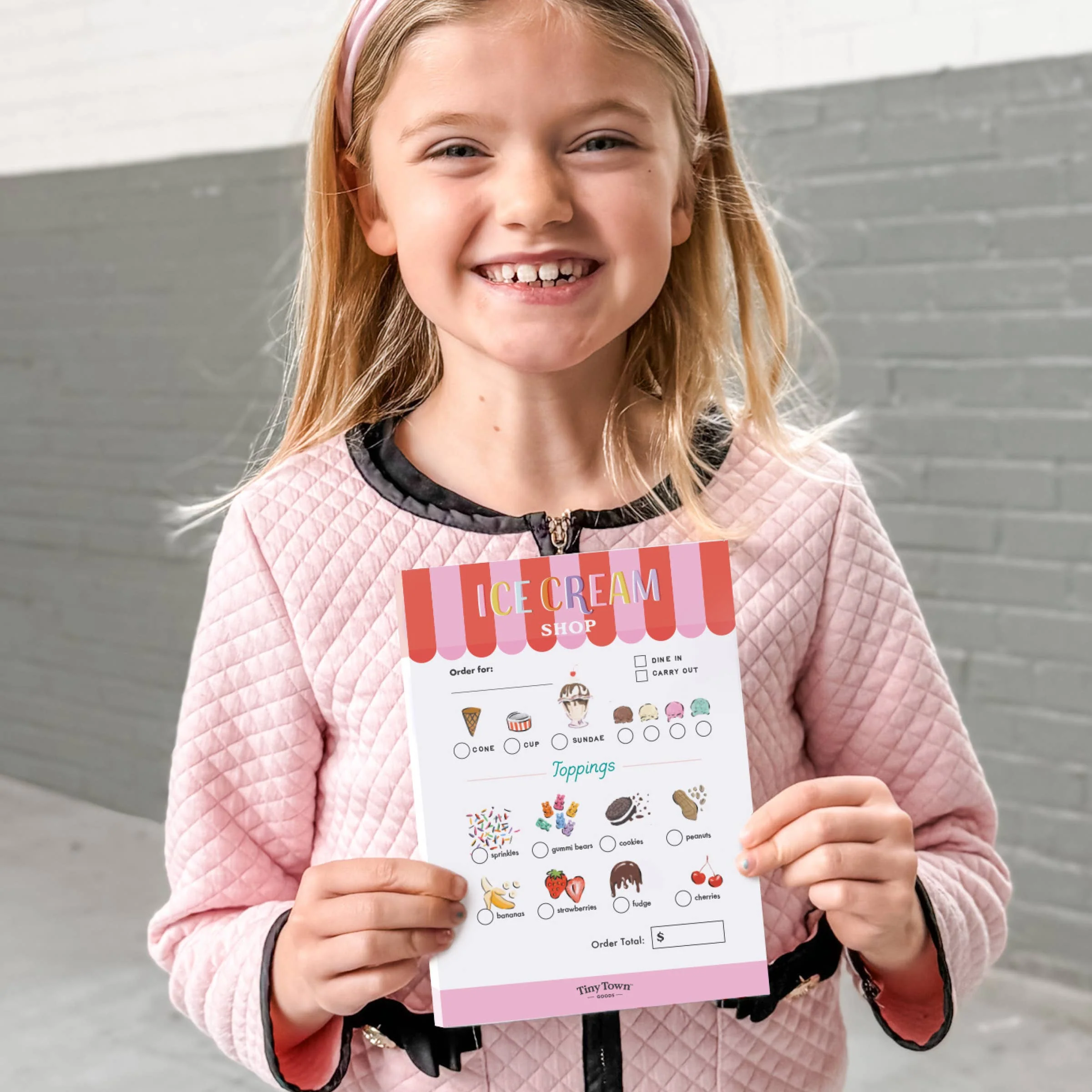 Inklings Tiny Town™ Play Notepad - Ice Cream Shop - Image 9