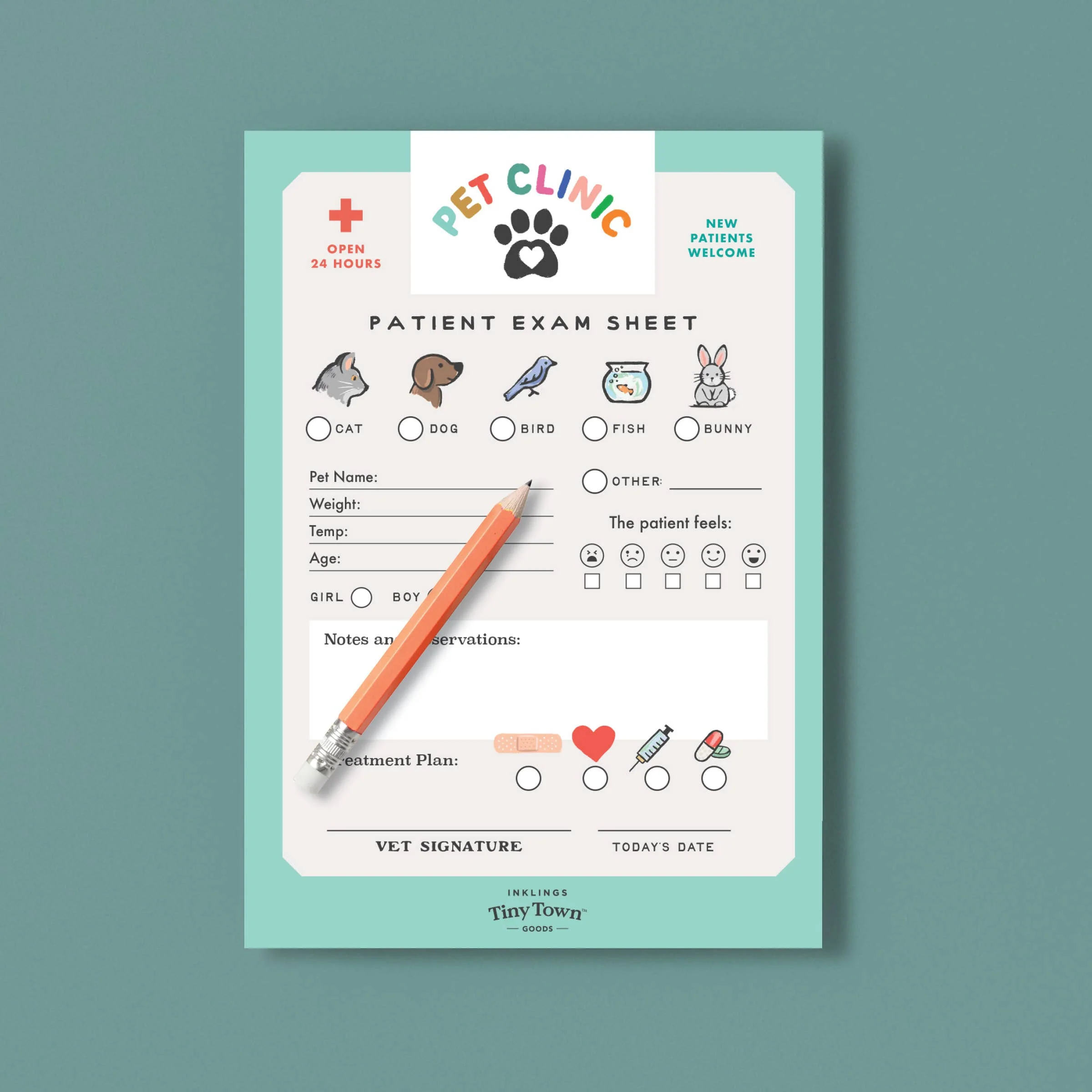 Inklings Tiny Town™ Play Notepad - Pet Clinic - Image 2