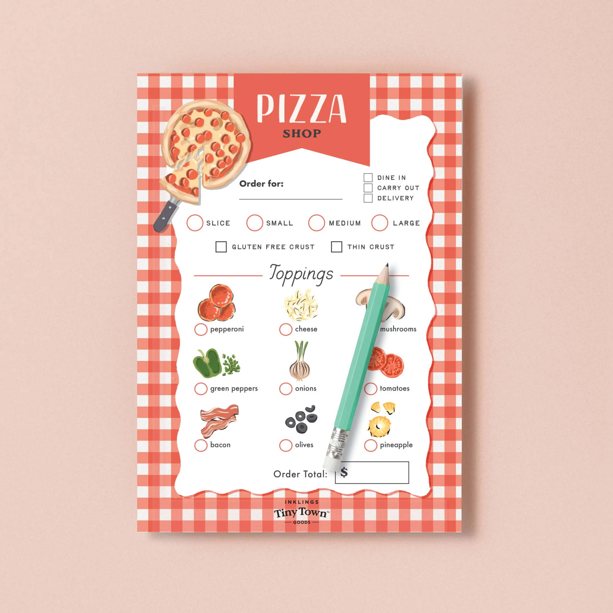Inklings Tiny Town™ Play Notepad - Pizza Shop - Image 2
